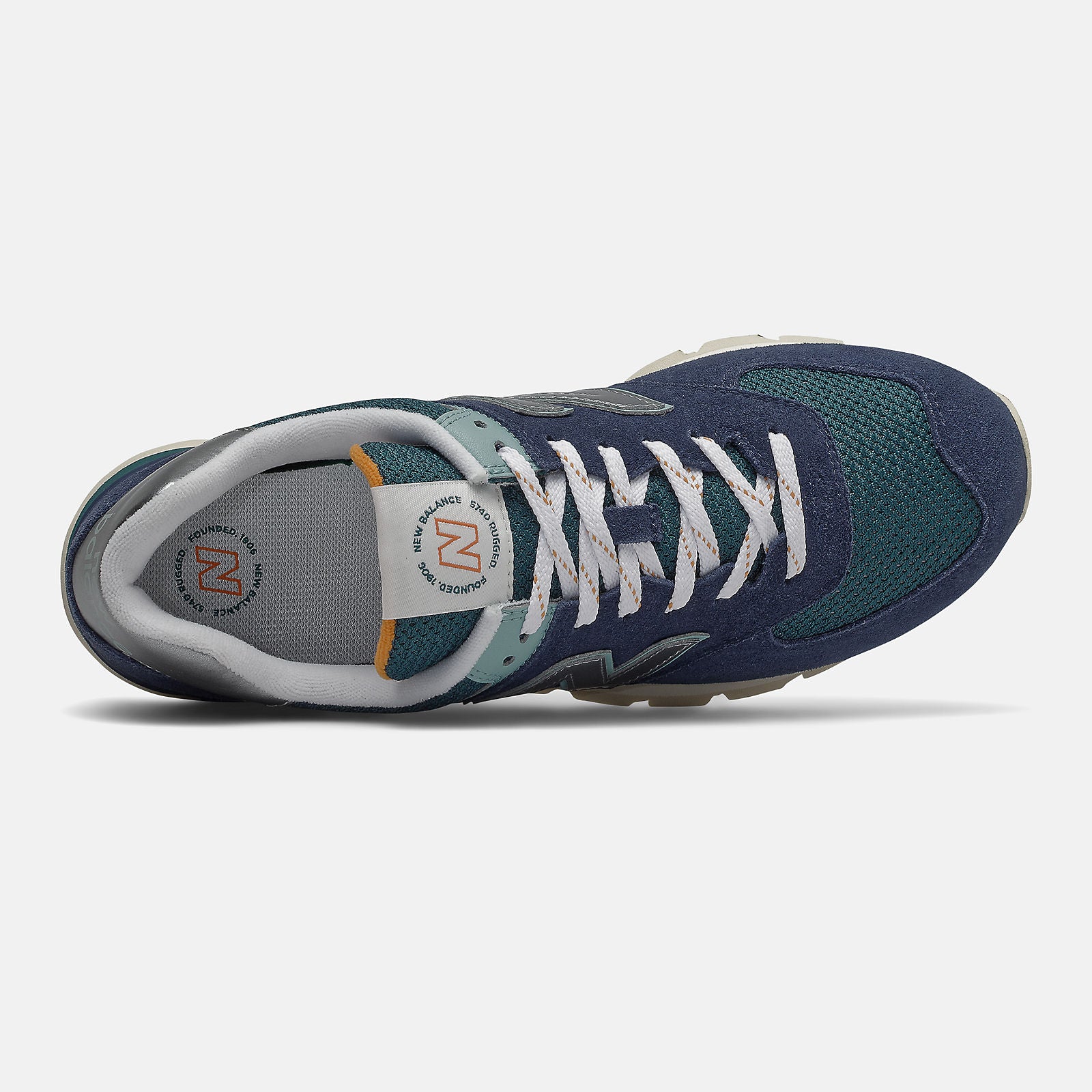 574 Rugged | New Balance Shoes Natural Indigo/Teal - Men
