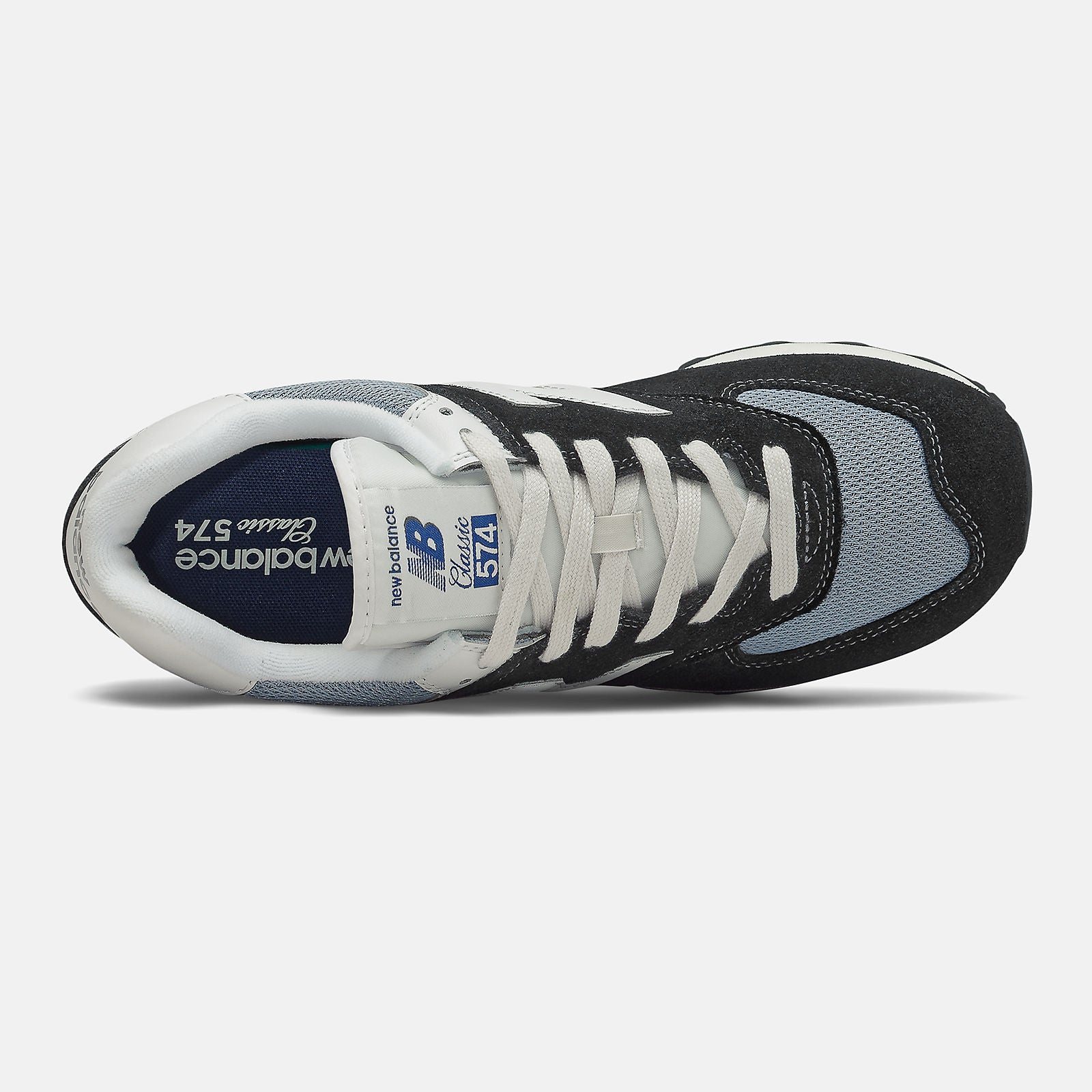 574 | New Balance Shoes Black/Reflection - Men