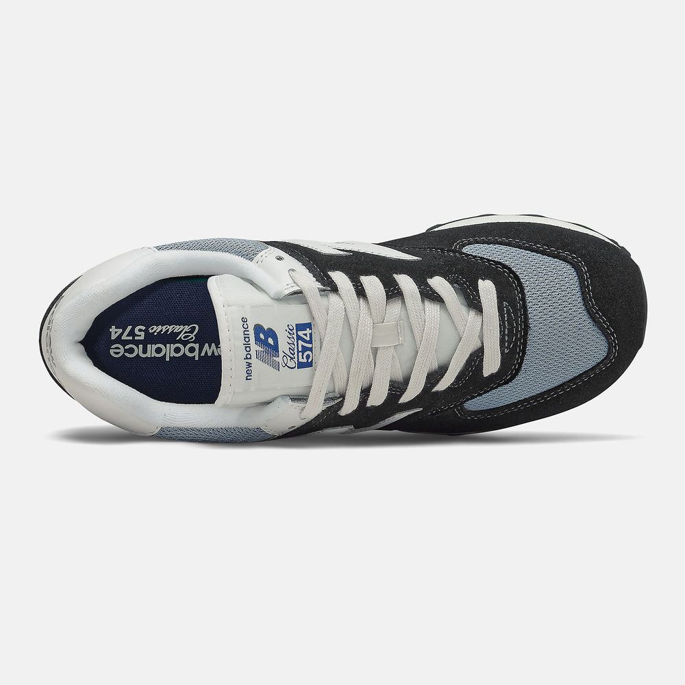 574 | New Balance Shoes Black/Reflection - Men