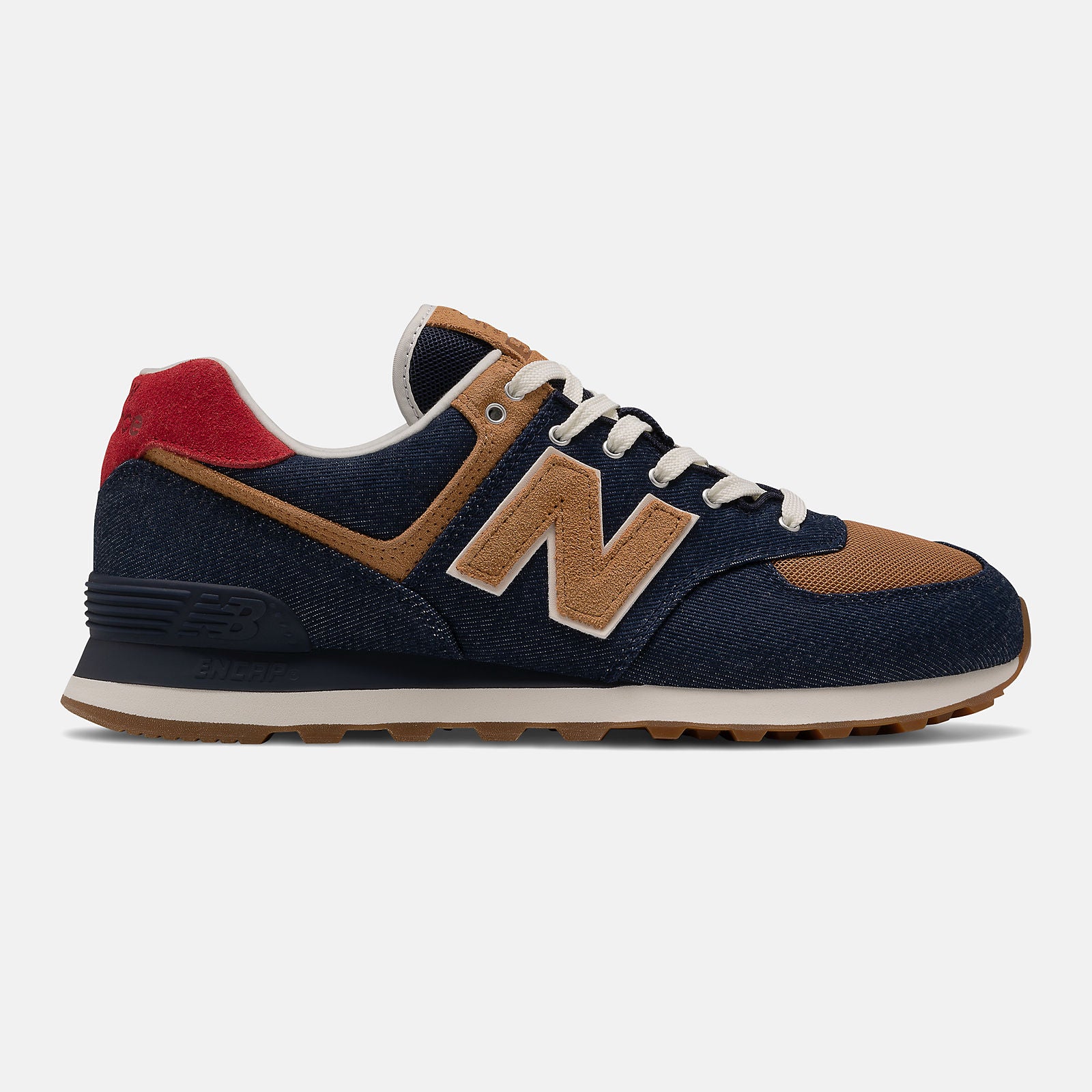 574 | New Balance Shoes Pigment/Team Red - Men