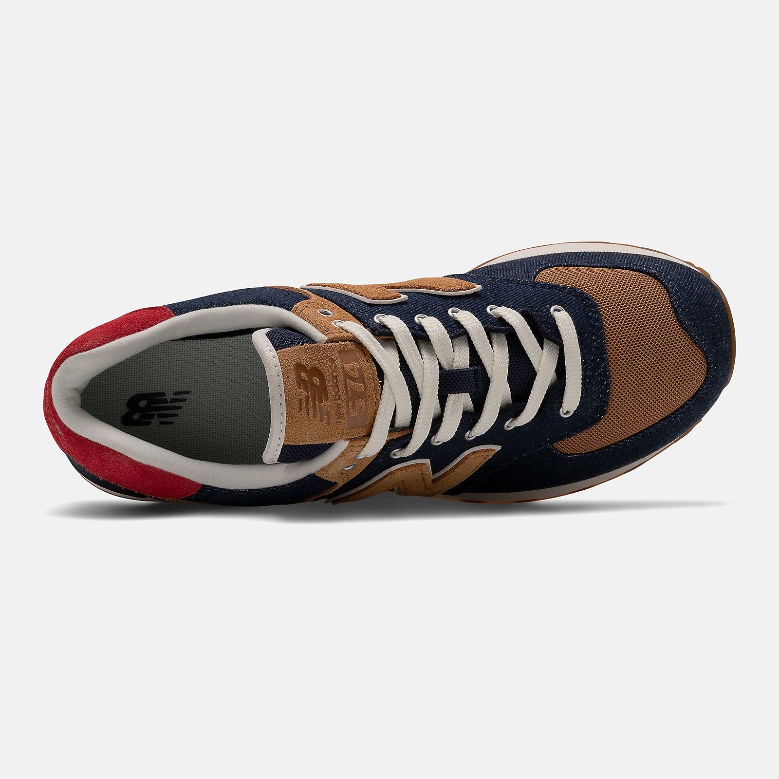 574 | New Balance Shoes Pigment/Team Red - Men