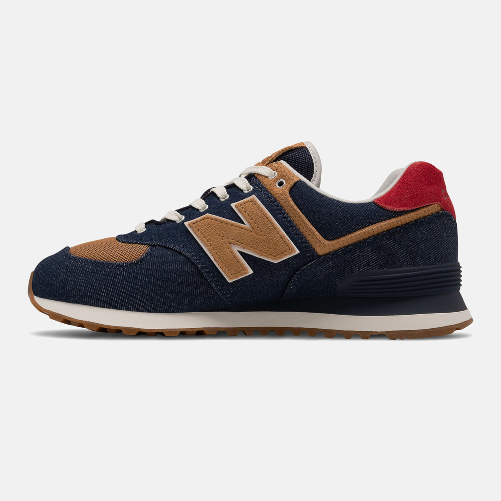 574 | New Balance Shoes Pigment/Team Red - Men