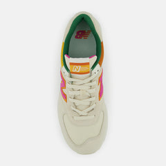 574 | New Balance Shoes Cream/Pink - Men