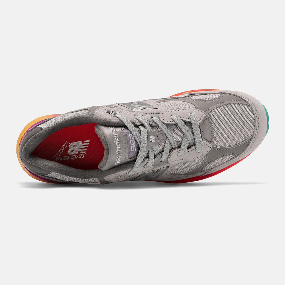 Made US 992 | New Balance Shoes Grey/Silver - Men
