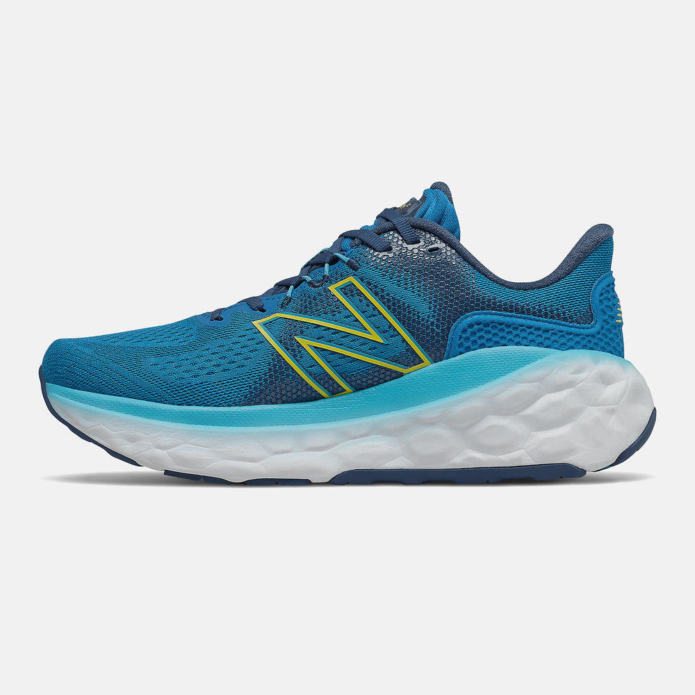 Fresh Foam More v3 | New Balance Shoes Wave Blue/Rogue Wave - Men