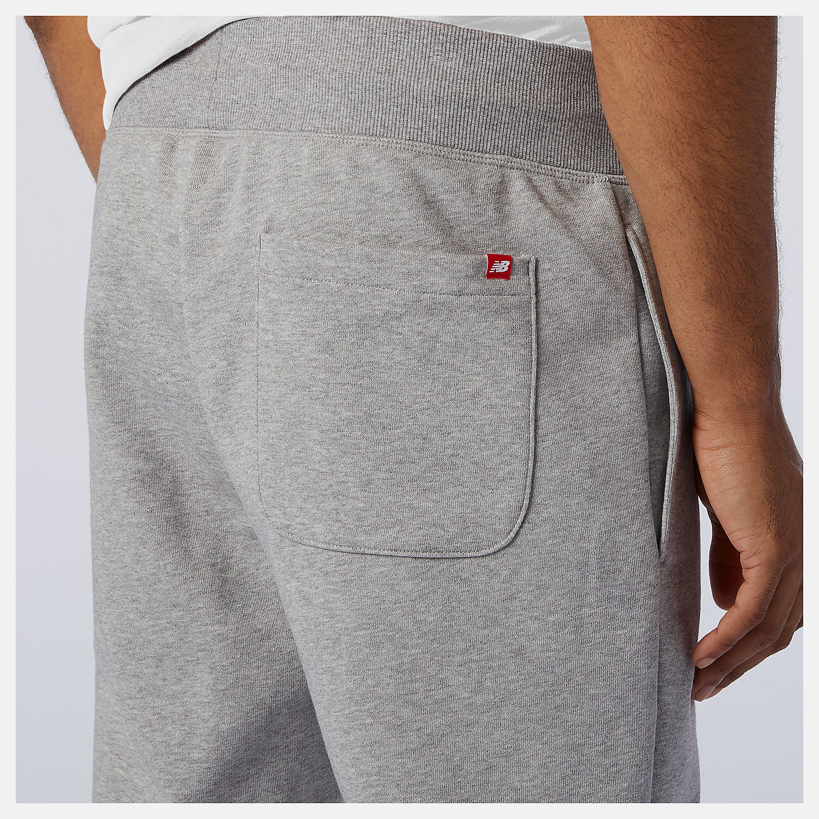 Essentials Stacked Logo Sweatpant | New Balance Clothing Athletic Grey - Men