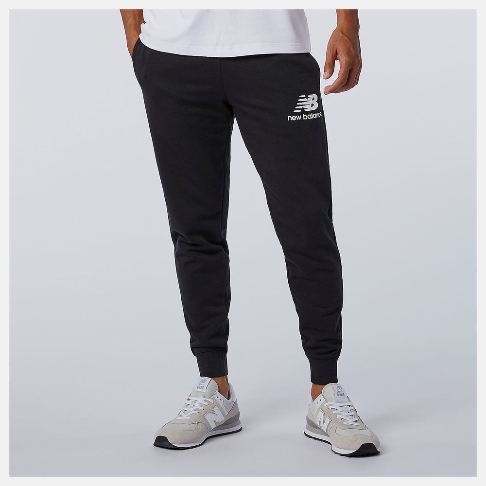 Essentials Stacked Logo Sweatpant | New Balance Clothing Black - Men