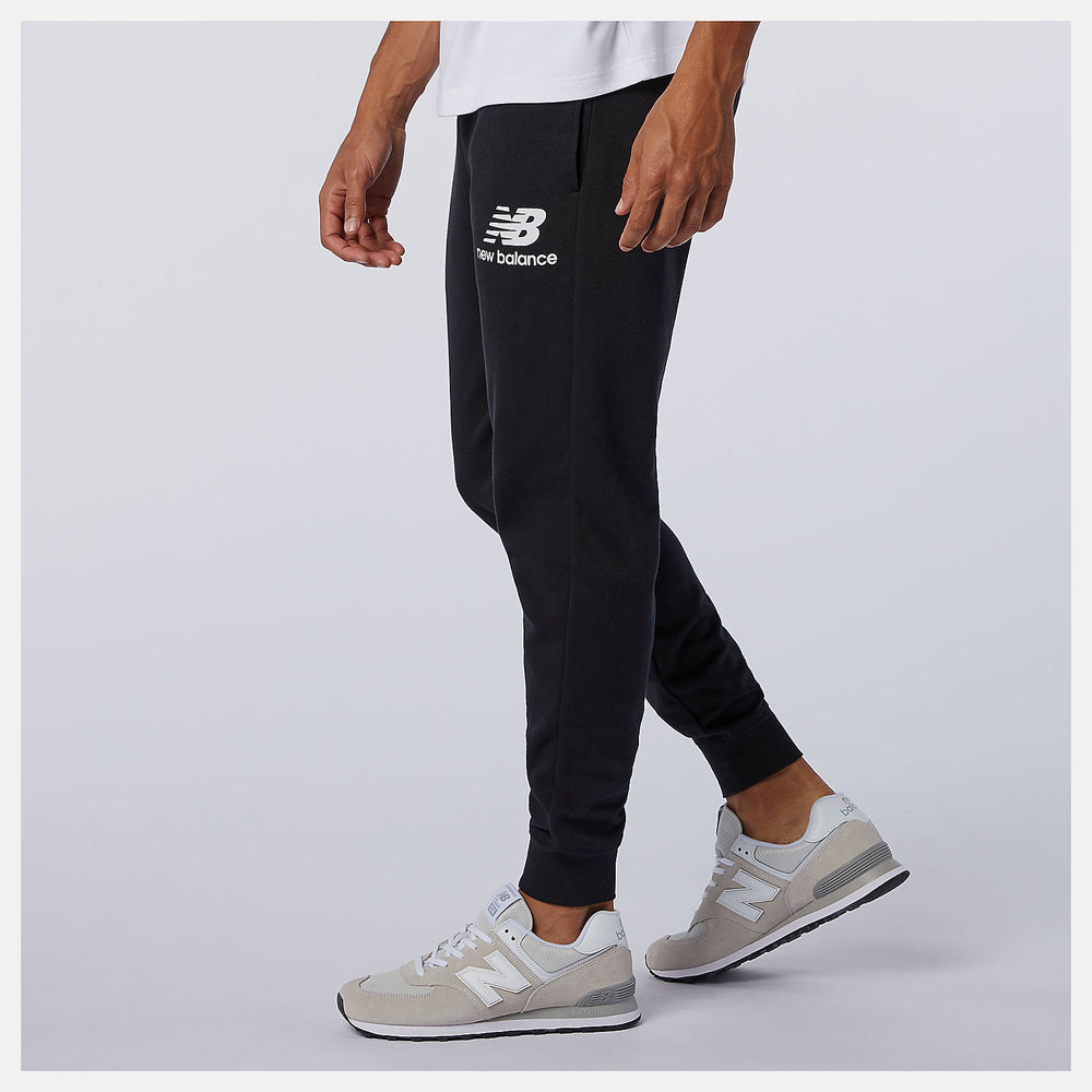 Essentials Stacked Logo Sweatpant | New Balance Clothing Black - Men