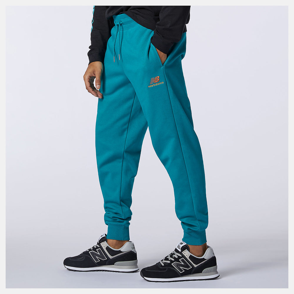 NB Essentials Embroidered Pant | New Balance Clothing Team Teal - Women/Men
