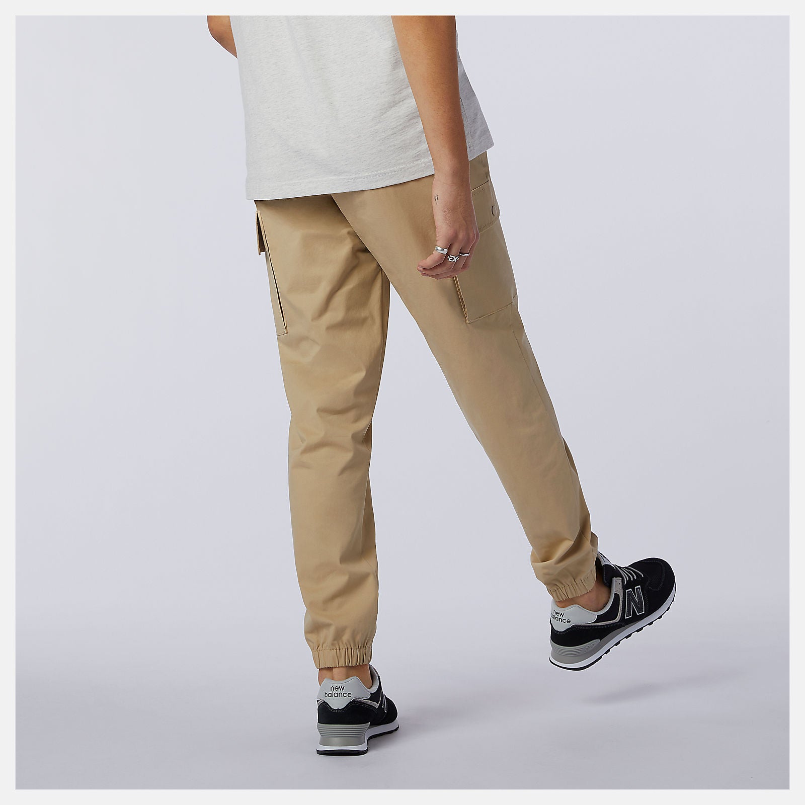 NB Athletics Woven Cargo Pant | New Balance Clothing White - Men