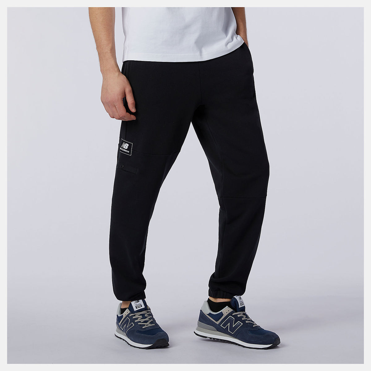 NB Athletics Higher Learning Fleece Pant | New Balance Clothing Black - Men