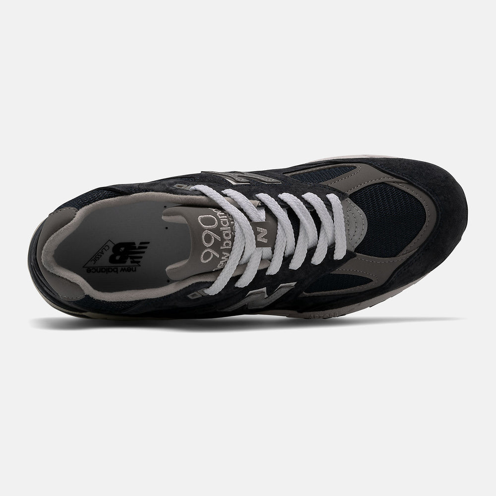 Made IN US 990v2 | New Balance Shoes Navy/White - Men