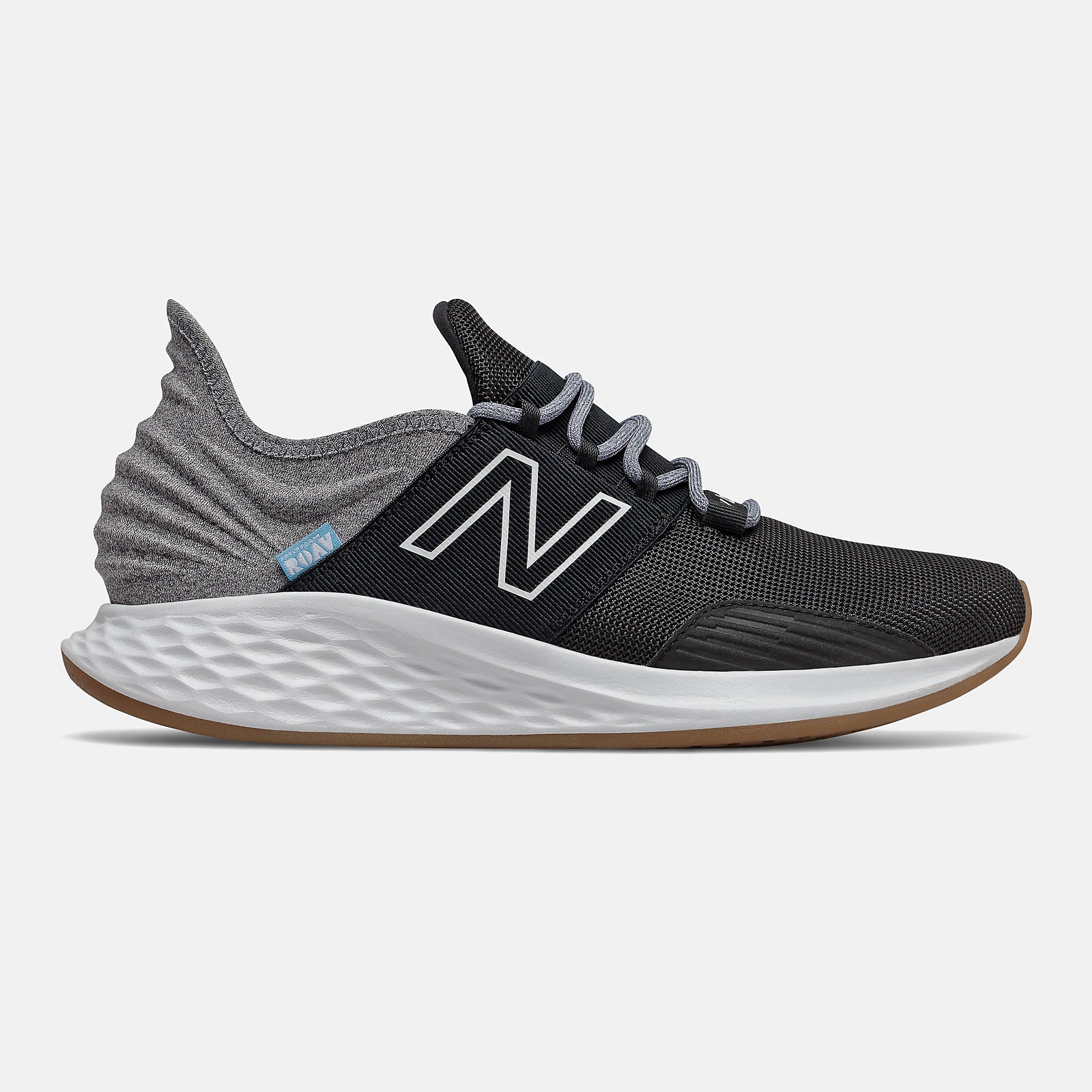 Fresh Foam Roav Tee Shirt | New Balance Shoes Black/Light Aluminum - Men