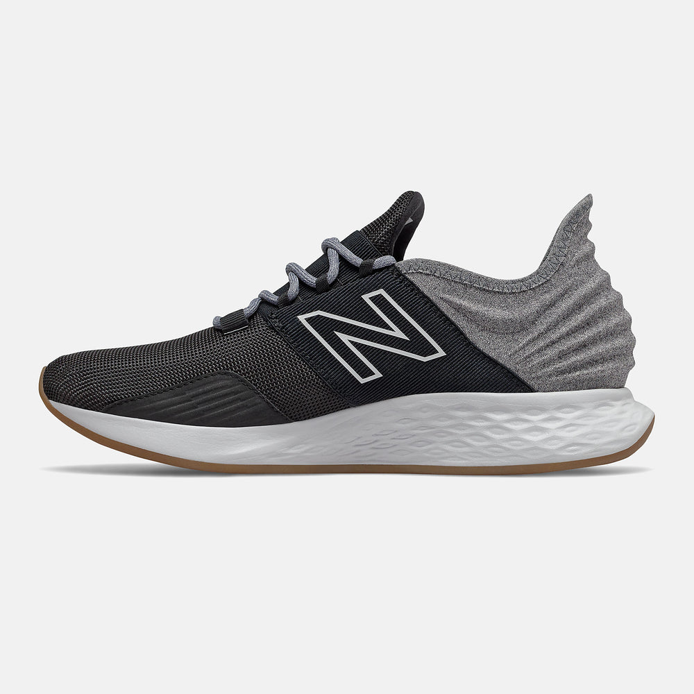 Fresh Foam Roav Tee Shirt | New Balance Shoes Black/Light Aluminum - Men