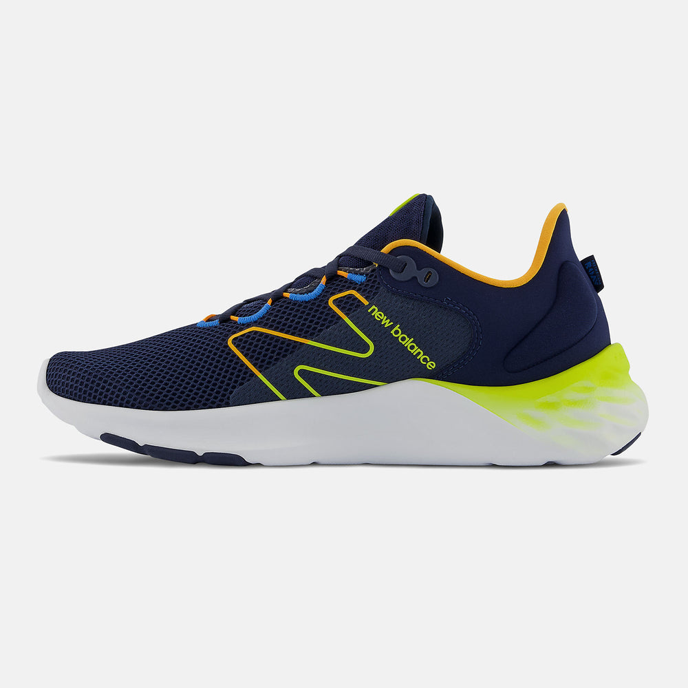 Fresh Foam Roav v2 | New Balance Shoes Natural Indigo/Sulpher Yellow - Men