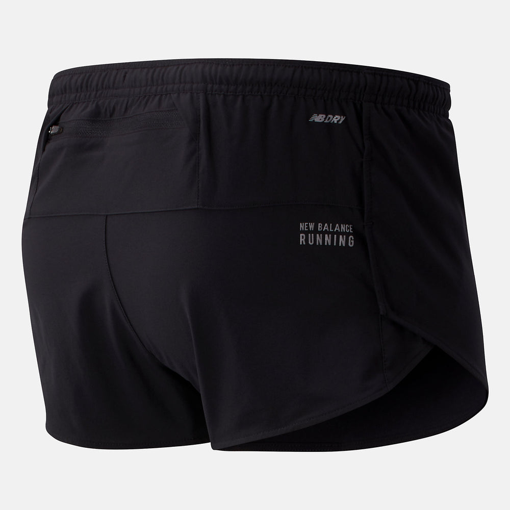 Impact Run 3 Inch Split Short | New Balance Clothing Black - Men