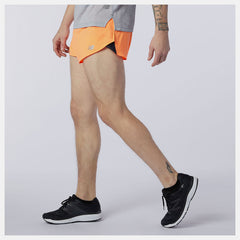 Impact Run 3 Inch Split Short | New Balance Clothing Citrus Punch - Men