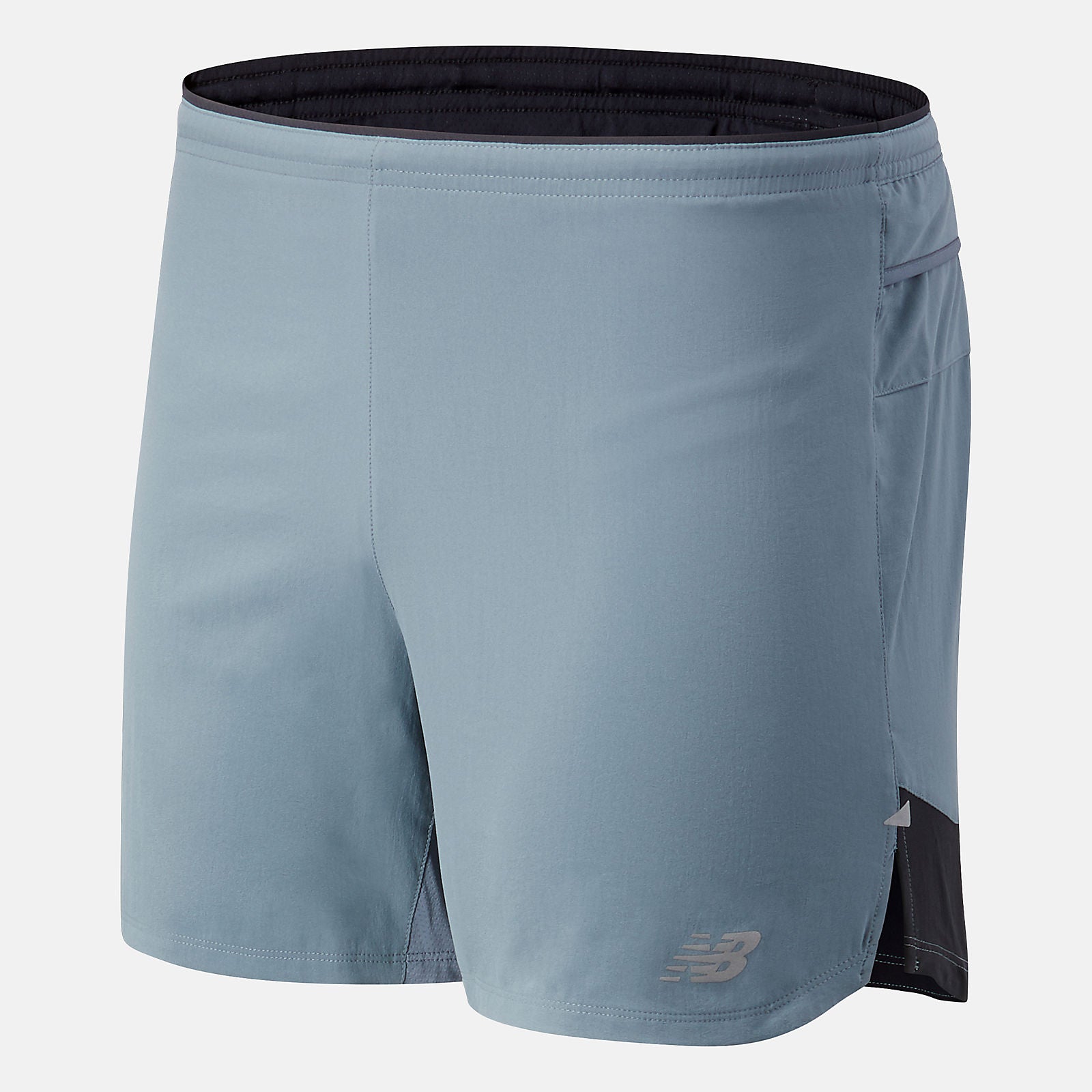 Impact Run 5 Inch Short | New Balance Clothing Ocean Grey - Men