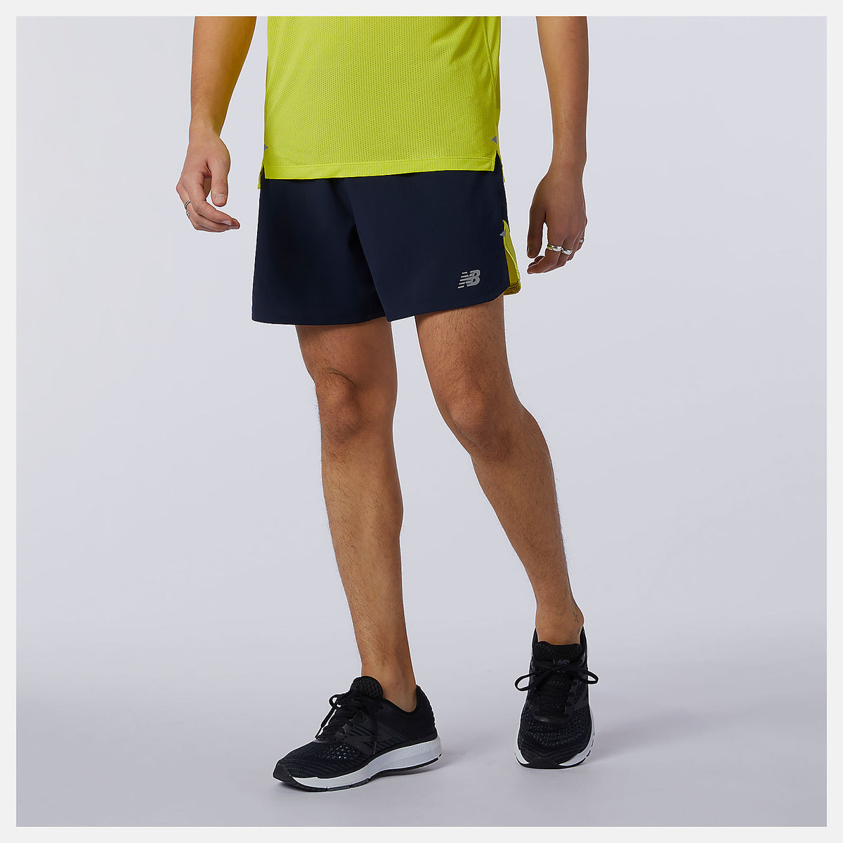 Impact Run 5 Inch Short | New Balance Clothing Sulpher Yellow - Men