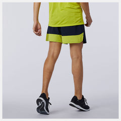Impact Run 5 Inch Short | New Balance Clothing Sulpher Yellow - Men
