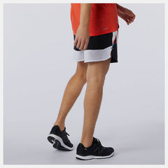 Printed Impact Run 5 Inch Short | New Balance Clothing Wave Blue - Men