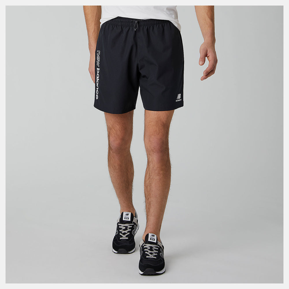 NB Athletics Wind Short | New Balance Clothing Black - Men