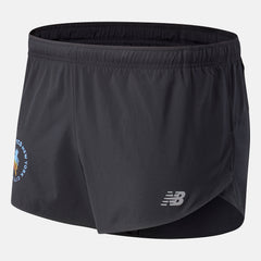 NYC Marathon Impact Run 3 inch Split Short | New Balance Clothing Black - Men
