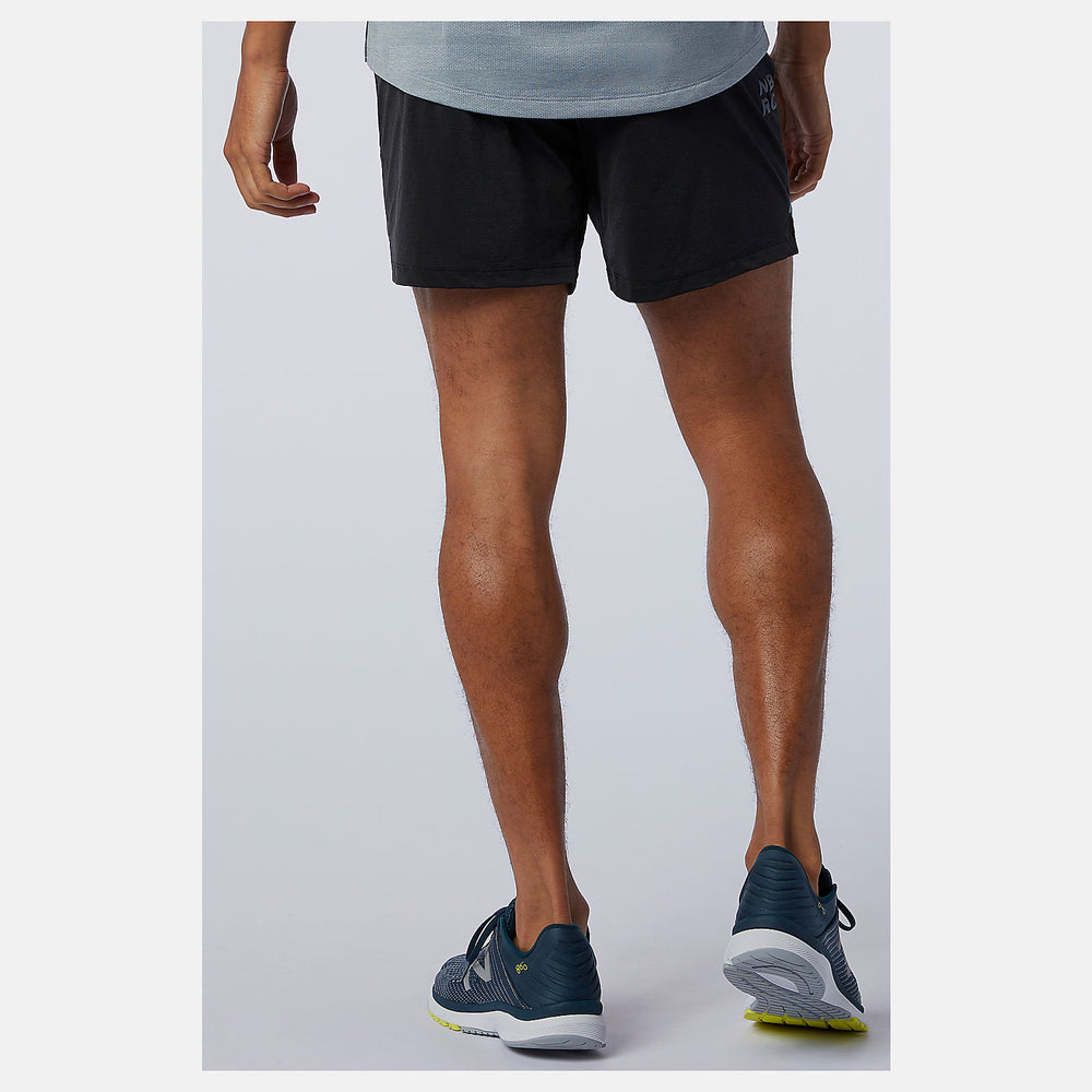 Q Speed Fuel 7 Inch Short | New Balance Clothing Black - Men