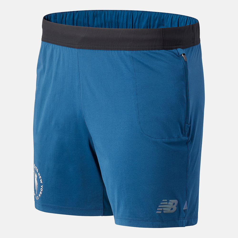 NYC Marathon Q Speed Fuel Short | New Balance Clothing Rogue Wave - Men