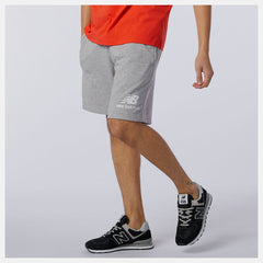 NB Essentials Stacked Logo Short | New Balance Clothing Athletic Grey - Women/Men