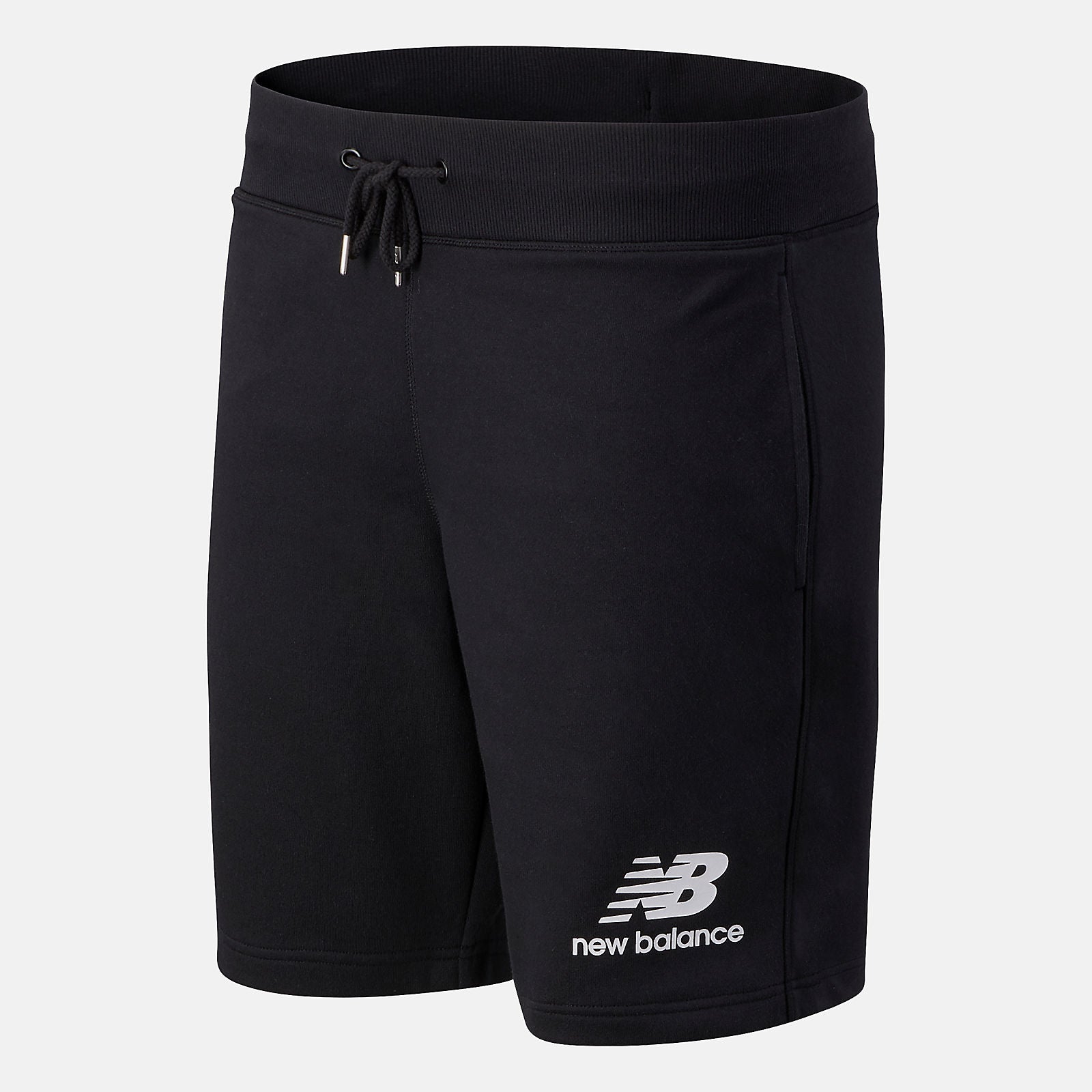 NB Essentials Stacked Logo Short | New Balance Clothing Black - Women/Men