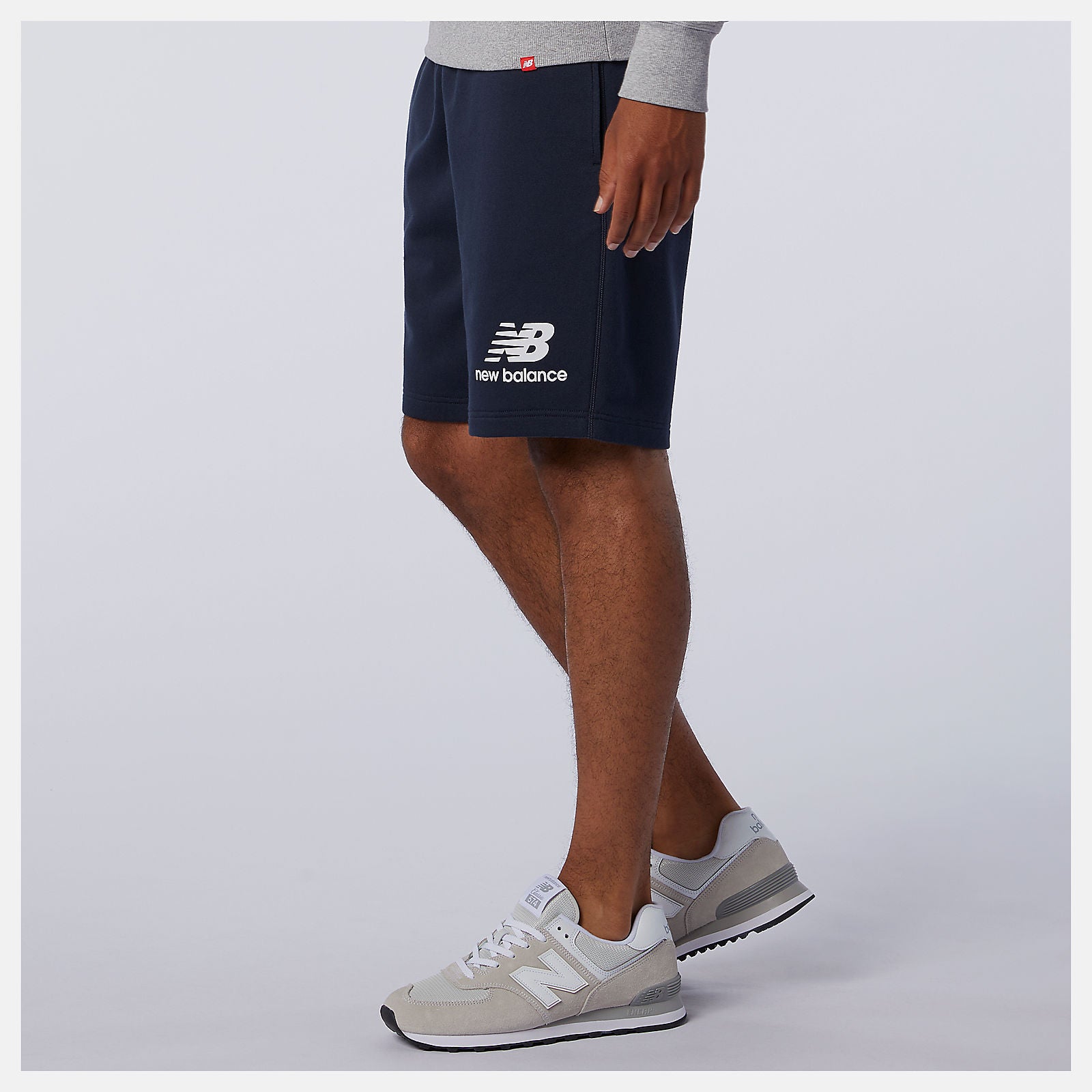 NB Essentials Stacked Logo Short | New Balance Clothing Eclipse - Women/Men
