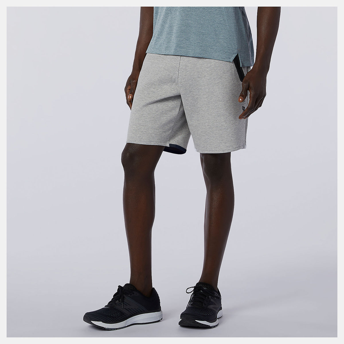 Fortitech Fleece Short | New Balance Clothing Athletic Grey - Men