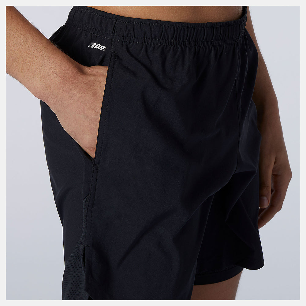 Fast Flight 2 in 1 7 Inch Short | New Balance Clothing Black - Men