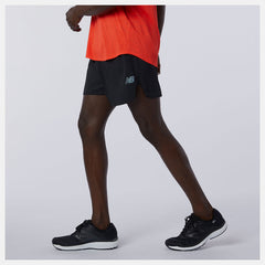 Q Speed Fuel 5 Inch Short | New Balance Clothing Black - Men