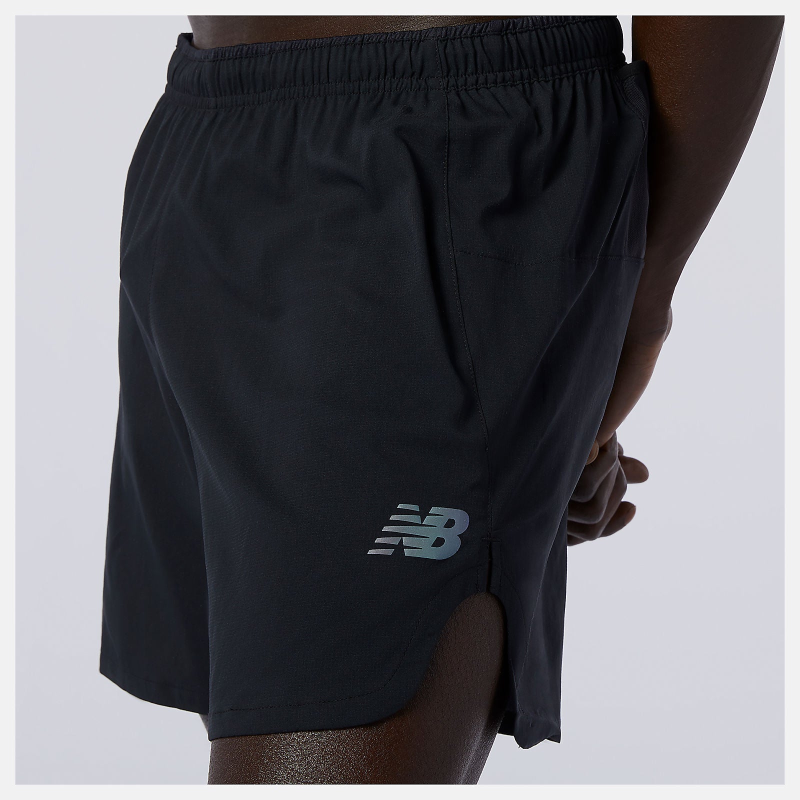 Q Speed Fuel 5 Inch Short | New Balance Clothing Black - Men