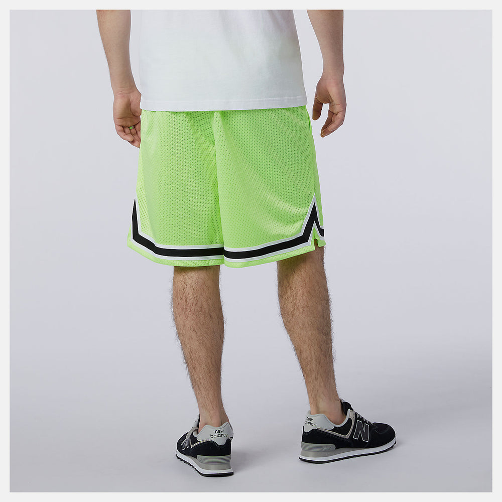 NB Athletics Psy Varsity Mesh Short | New Balance Clothing Bleached Lime Glo - Men