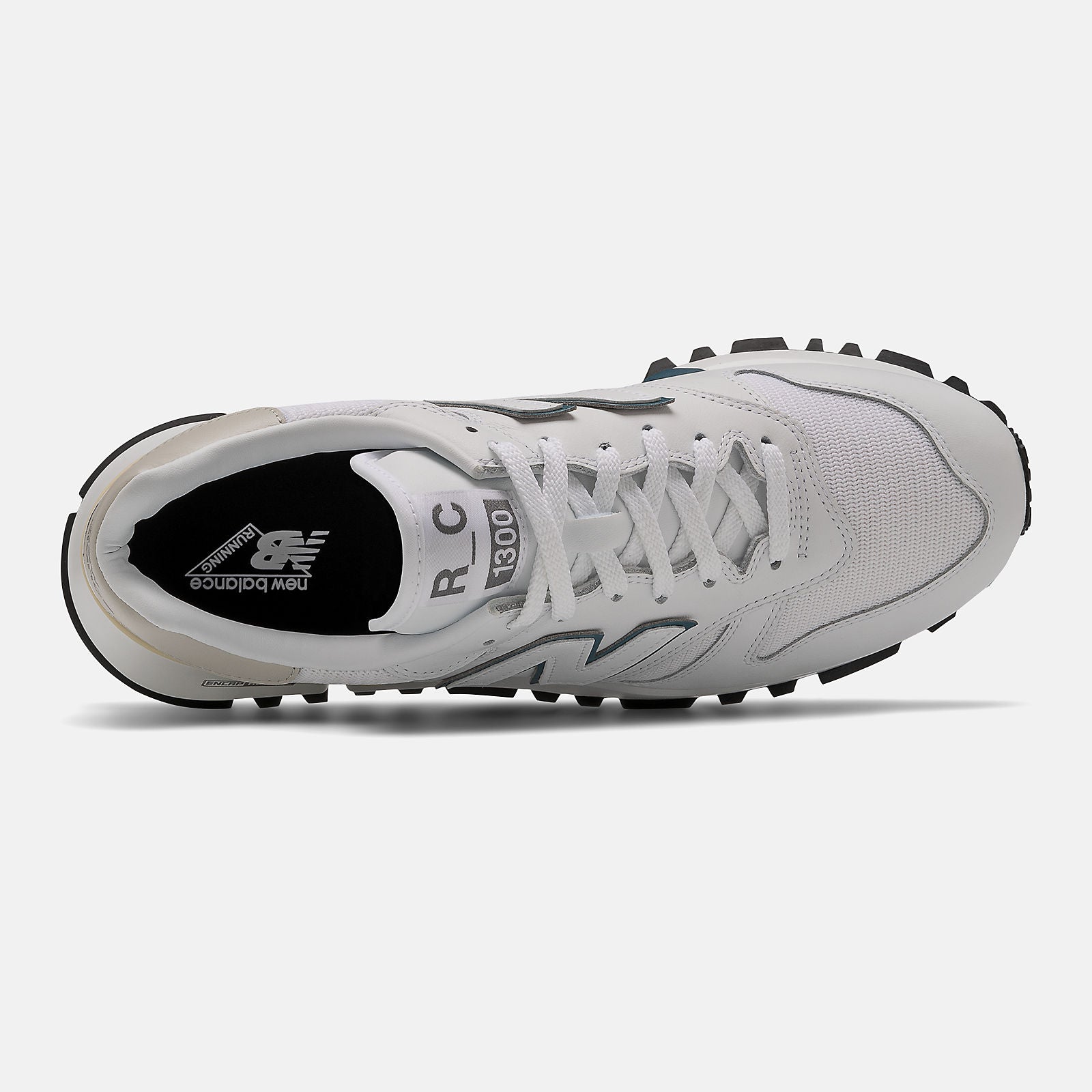 MS1300V1 | New Balance Shoes White/Mallard Blue - Men