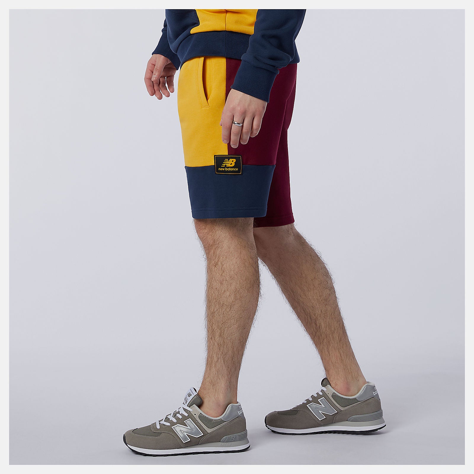 NB Athletics Higher Learning Fleece Short | New Balance Clothing Garnet - Men