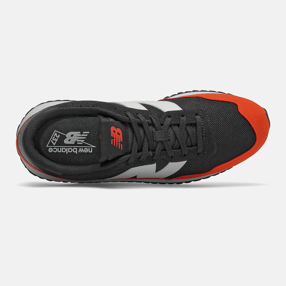 237 | New Balance Shoes Black/Neo Flame - Men
