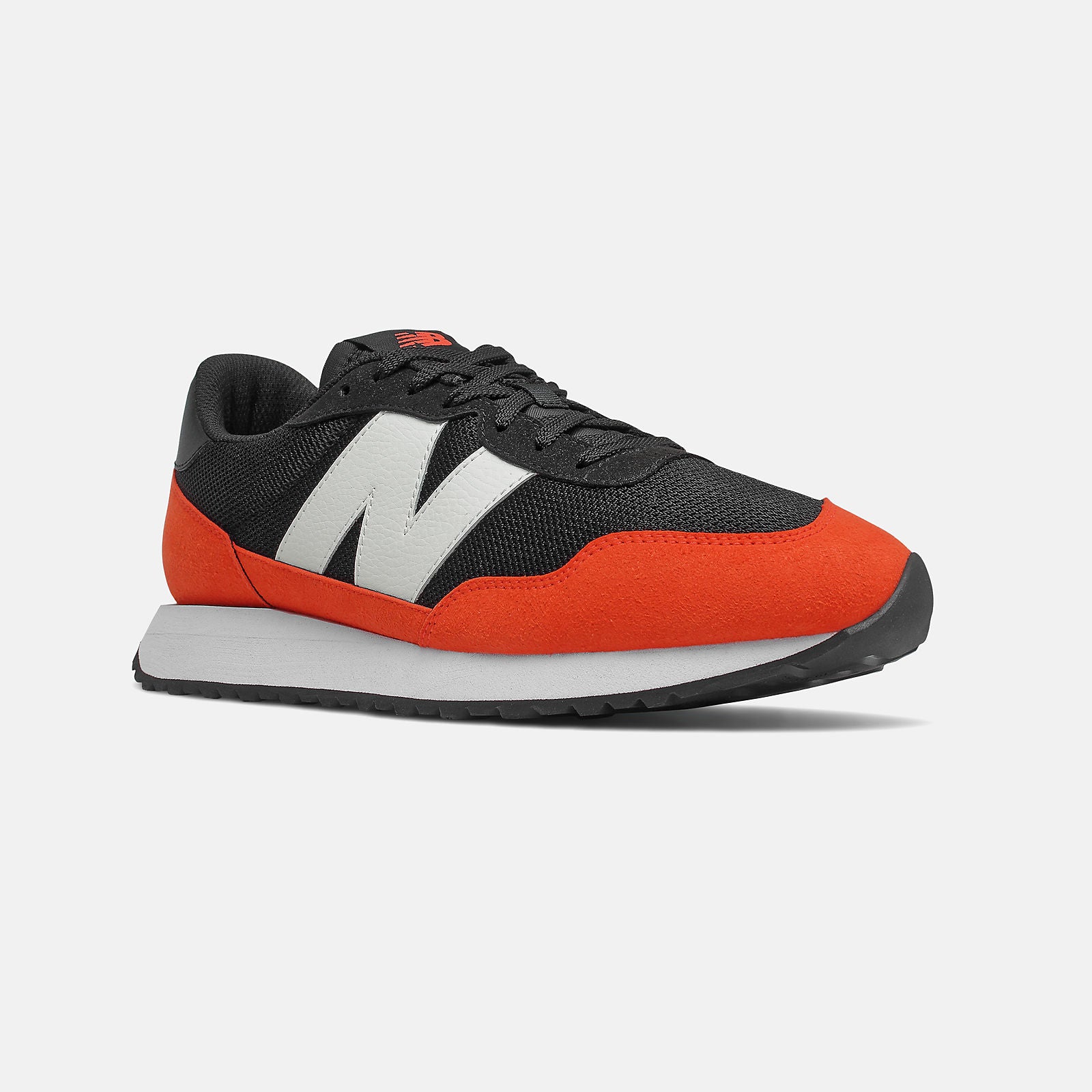 237 | New Balance Shoes Black/Neo Flame - Men