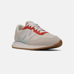237 | New Balance Shoes White/Ghost Pepper - Men