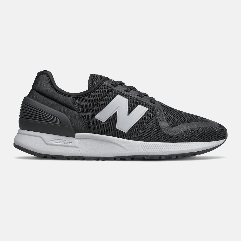 247S | New Balance Shoes Black/Munsell White - Men