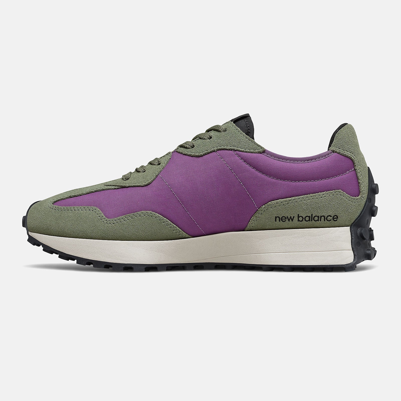 327 | New Balance Shoes Sour Grape/Bleached Lime Glo - Men