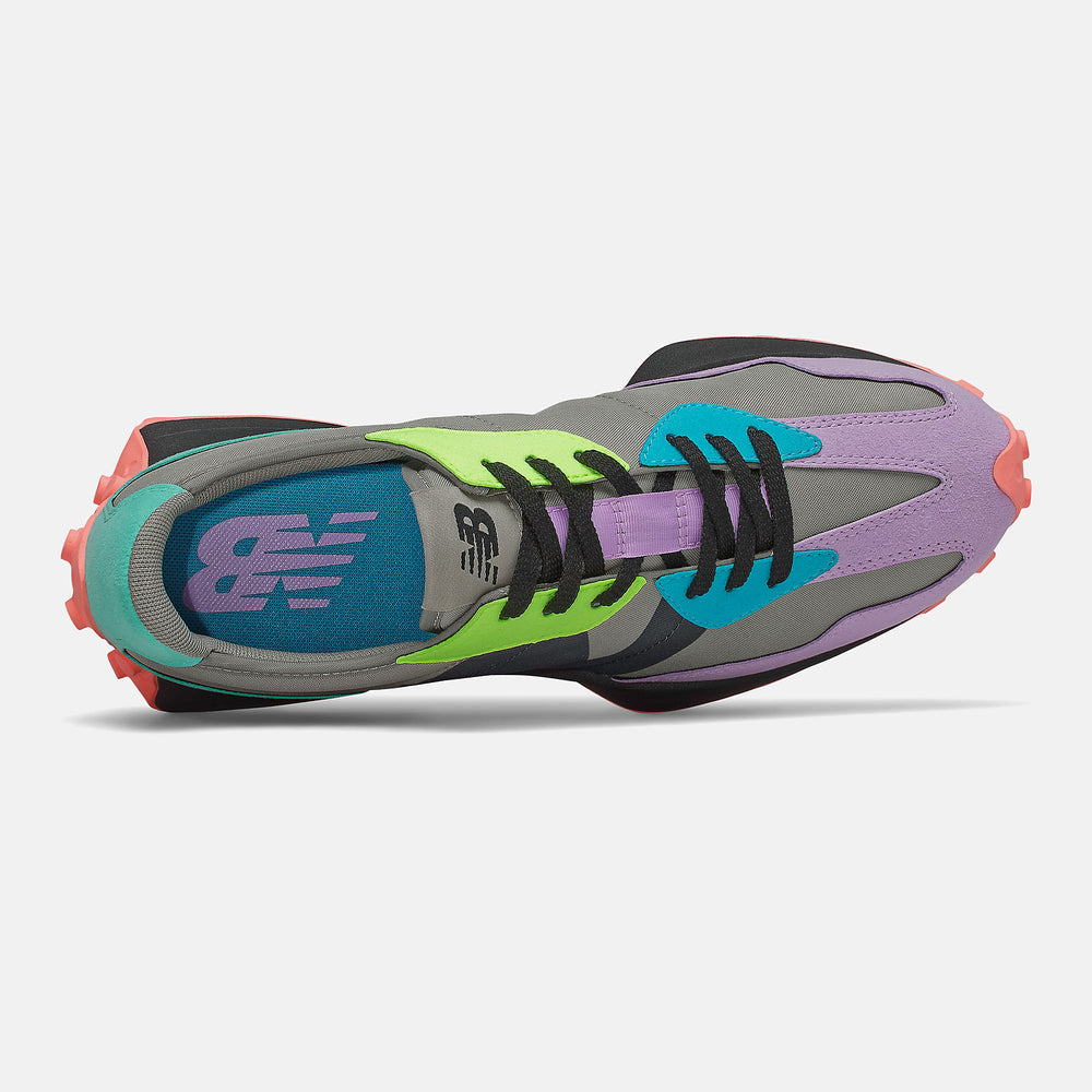 327 | New Balance Shoes Magnet/Dark Violet Glo - Men