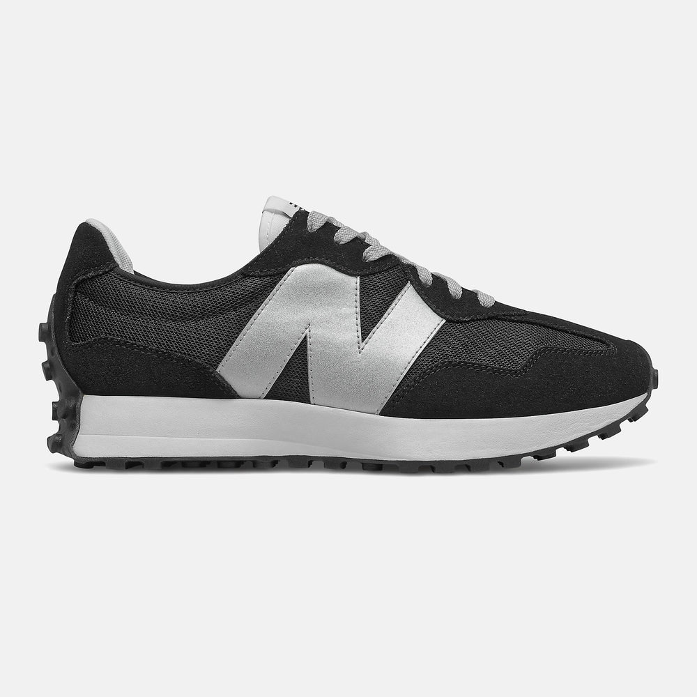 MS327V1 | New Balance Shoes Black/Metallic Silver - Men