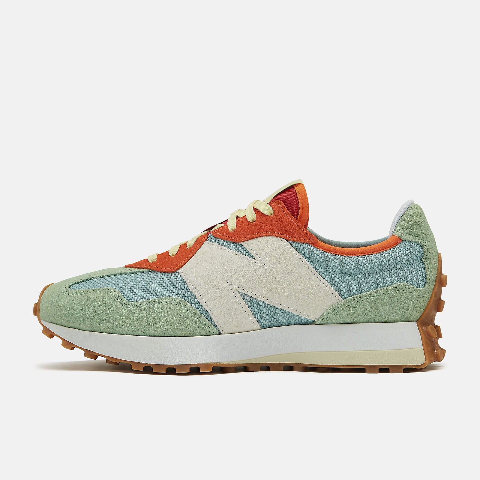 327 | New Balance Shoes Storm Blue/Light Green - Women/Men