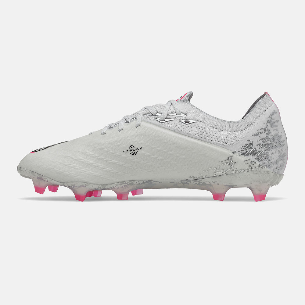 Furon V6+ Pro FG | New Balance Shoes White/Silver - Women/Men