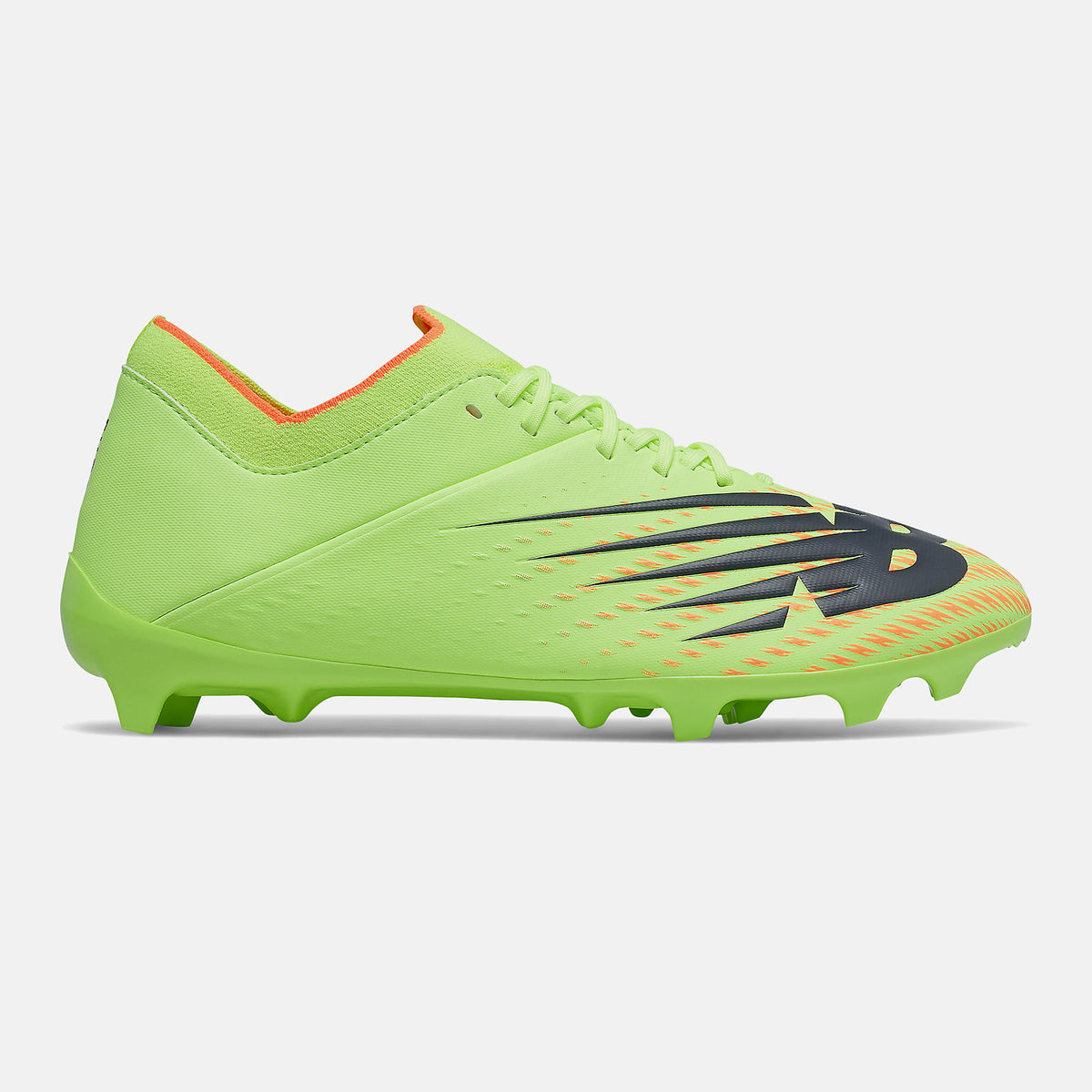 Furon V6+ Dispatch FG | New Balance Shoes Bleached Lime Glo/Citrus - Women/Men