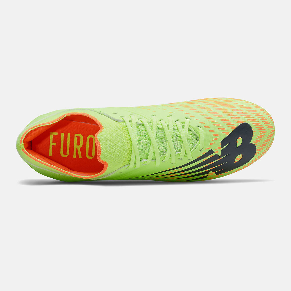 Furon V6+ Dispatch FG | New Balance Shoes Bleached Lime Glo/Citrus - Women/Men